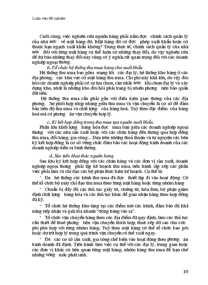 image for page Thực trạng và biện pháp thúc đẩy hoạt động Xuất khẩu gạo ở Công ty Lương Thực Cấp I Lương Yên