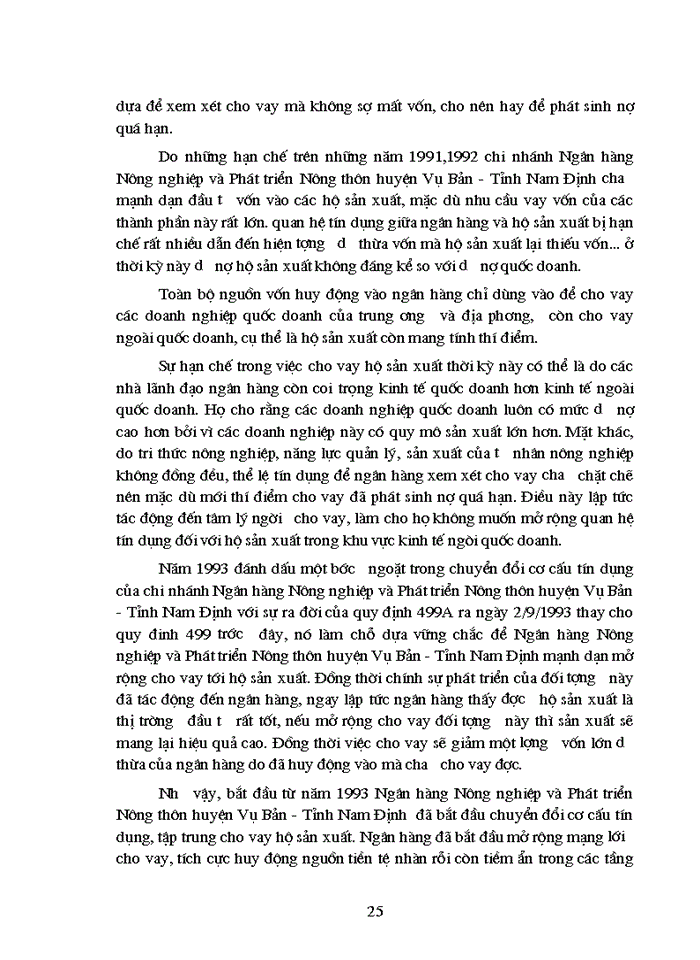 image for page Một số Giải pháp nhằm mở rộng và nâng cao chất lượng tín dụng đối với hộ sản xuất ở Ngân hàng Nông nghiệp và Phát triển Nông thôn huyện Vụ Bản Tỉnh Nam Định