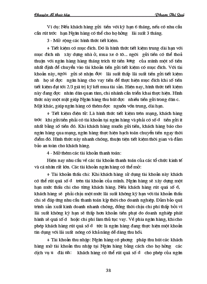 image for page Giải pháp nâng cao nghiệp vụ hoạt động huy động vốn tại Ngân hàng Công Thương Tỉnh Hà Tây