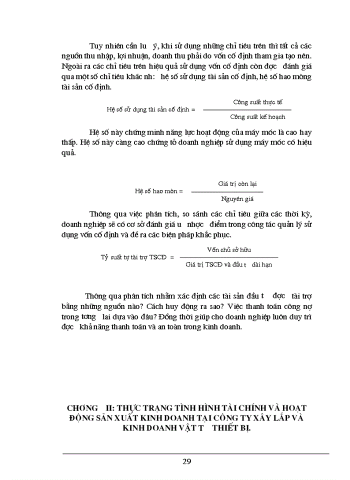 image for page Phân tích tài chính và các Giải pháp nhằm tăng cường năng lực tài chính tại Công ty Công ty Xây lắp và Kinh doanhVật Tư Thiết Bị