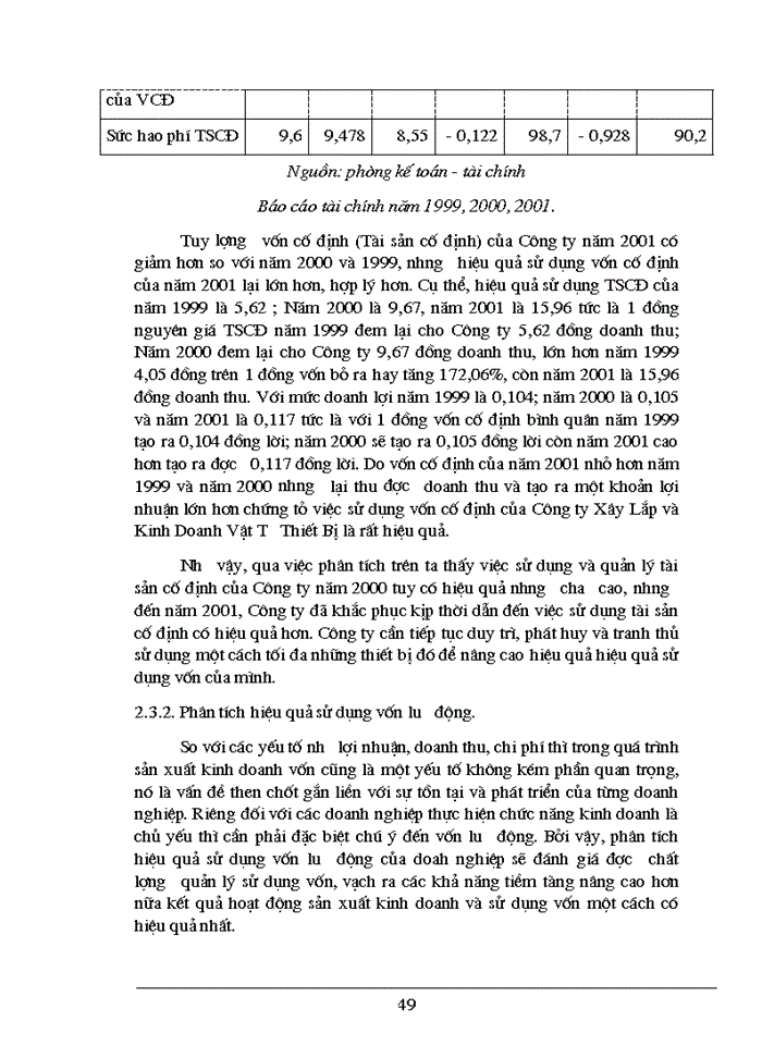 image for page Phân tích tài chính và các Giải pháp nhằm tăng cường năng lực tài chính tại Công ty Công ty Xây lắp và Kinh doanhVật Tư Thiết Bị