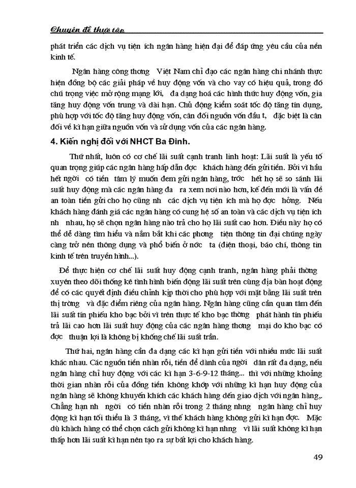 image for page Giải pháp tăng cường huy động vốn tại Ngân hàng công thương Ba Đình