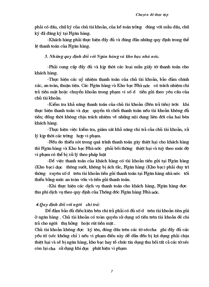 image for page Thực trạng thanh toán không dùng tiền mặt tại chi nhánh Ngân hàng Công thương KVII - HBT - Hà Nội