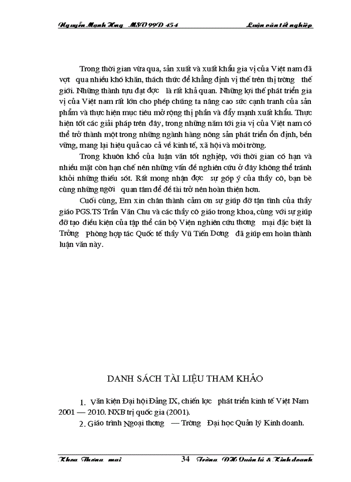 image for page Thực trạng và những Giải pháp chủ yếu nhằm đẩy mạnh Xuất khẩu gia vị của của Việt Nam