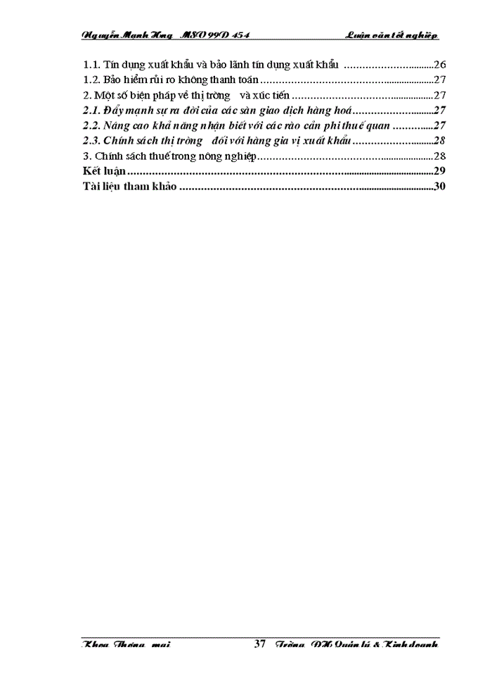 image for page Thực trạng và những Giải pháp chủ yếu nhằm đẩy mạnh Xuất khẩu gia vị của của Việt Nam