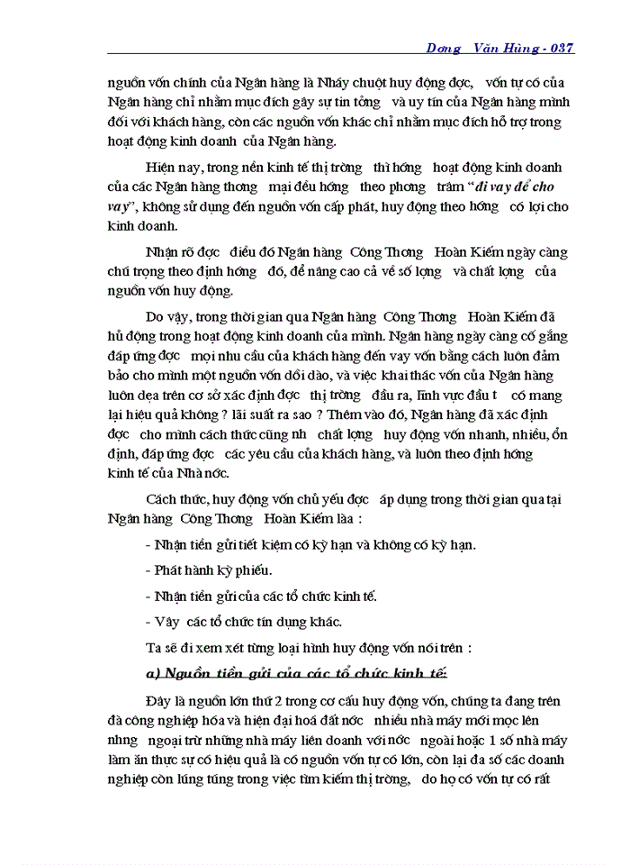 image for page Một số biện pháp tăng cường huy động vốn tại Ngân hàng Công thương Hoàn Kiếm