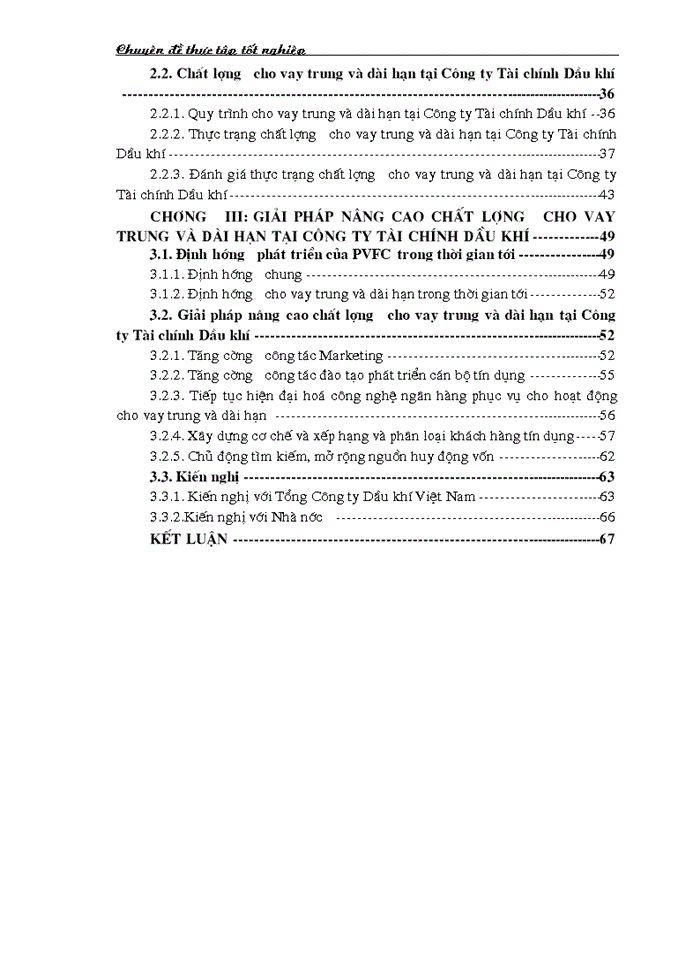 image for page Nâng cao chất lượng cho vay trung và dài hạn tại Công ty Tài chính Dầu khí