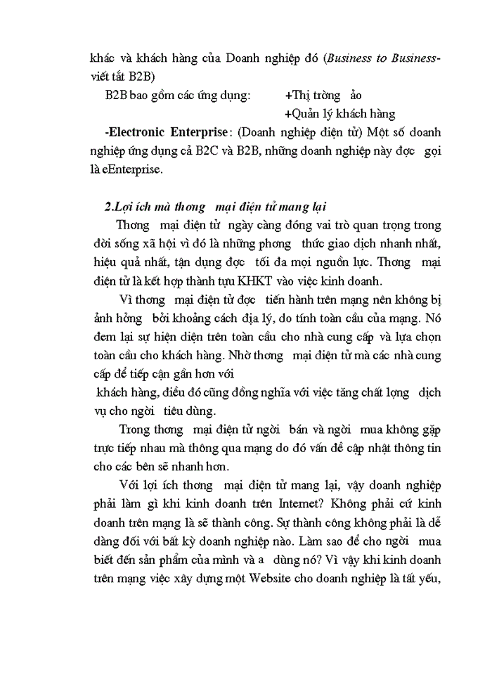 image for page Marketing trong Thương mại Điện tử