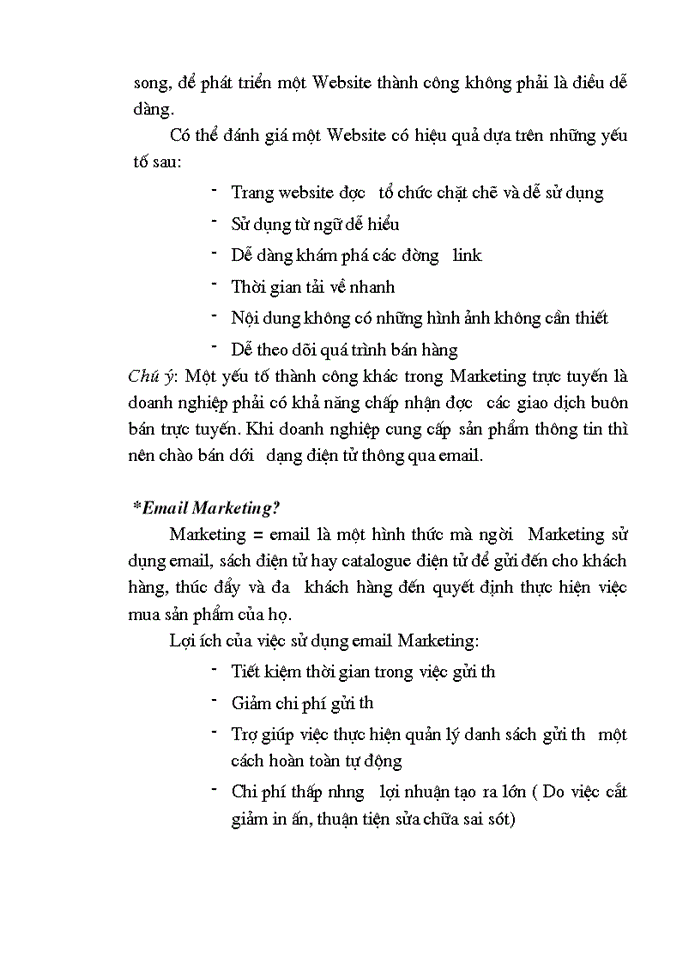 image for page Marketing trong Thương mại Điện tử