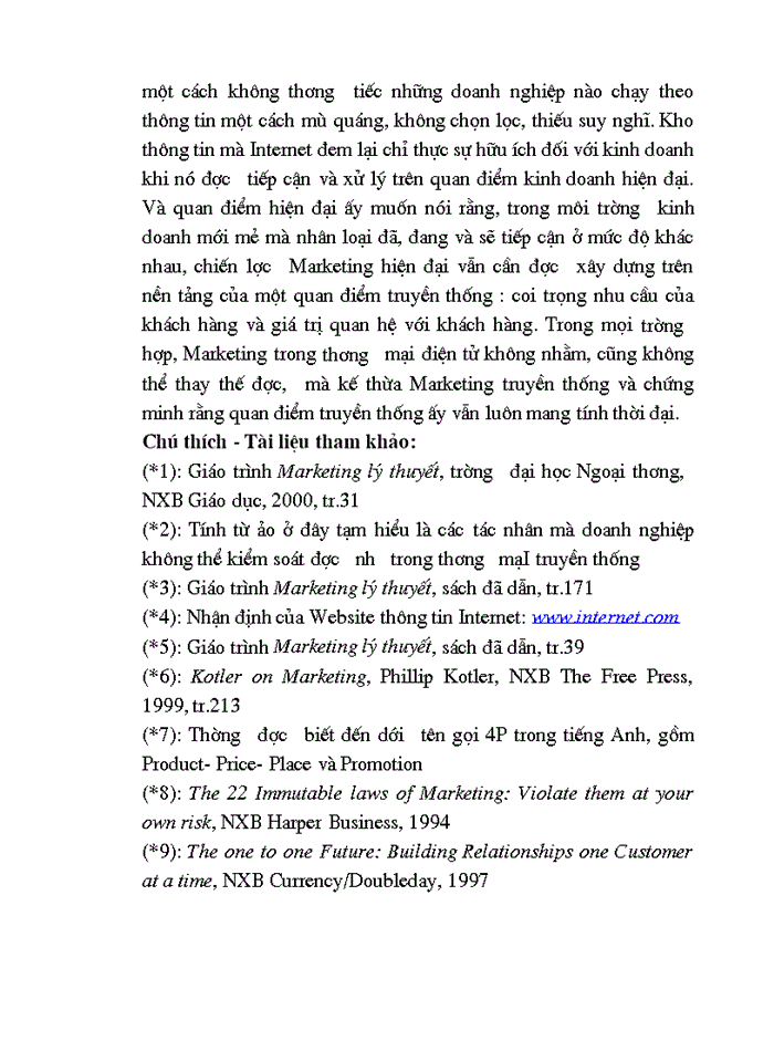 image for page Marketing trong Thương mại Điện tử