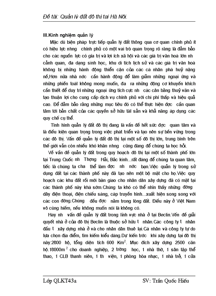 image for page Quản lý đất đô thị tại Hà Nội