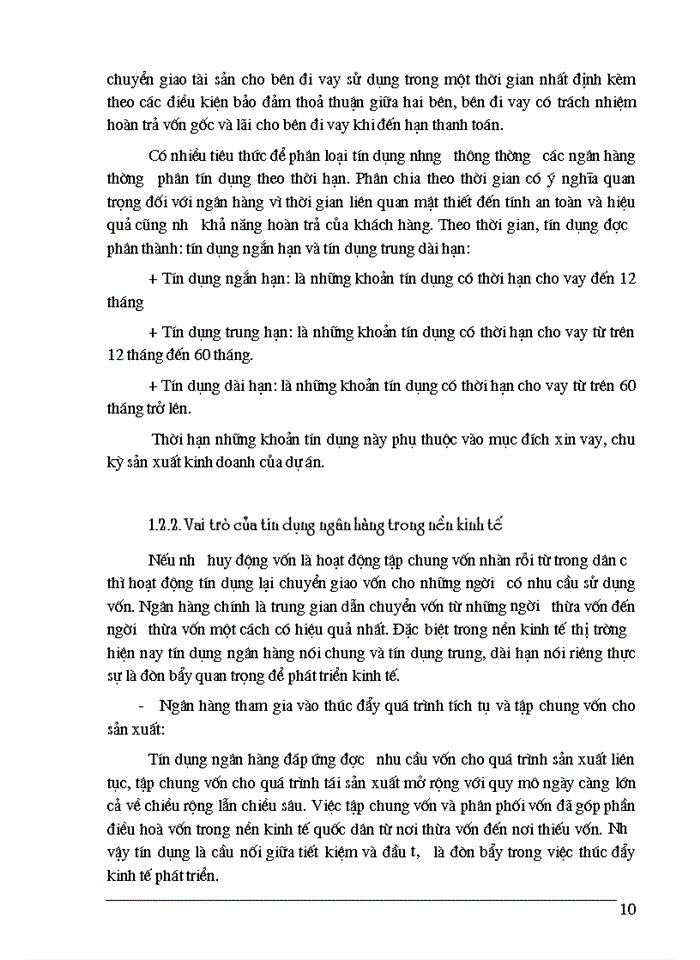 image for page Một số Giải pháp nâng cao chất lượng tín dụng trung dài hạn tại Ngân hàng Công thương Phúc Yên