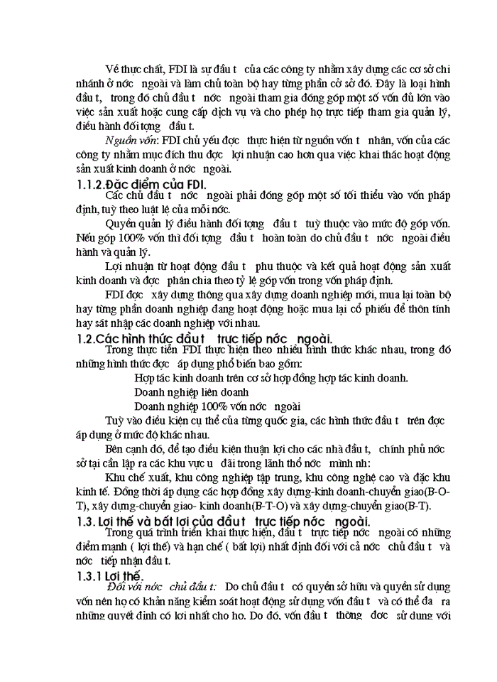 image for page Vai trò của nguồn vốn đầu tư trực tiếp nước ngoài FDI với phát triển kinh tế Việt Nam