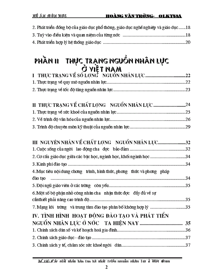 image for page Các Giải pháp đào tạo và phát triển nguồn nhân lực ở Việt Nam