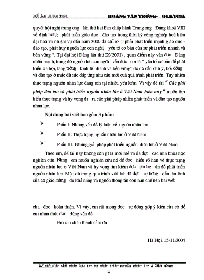 image for page Các Giải pháp đào tạo và phát triển nguồn nhân lực ở Việt Nam