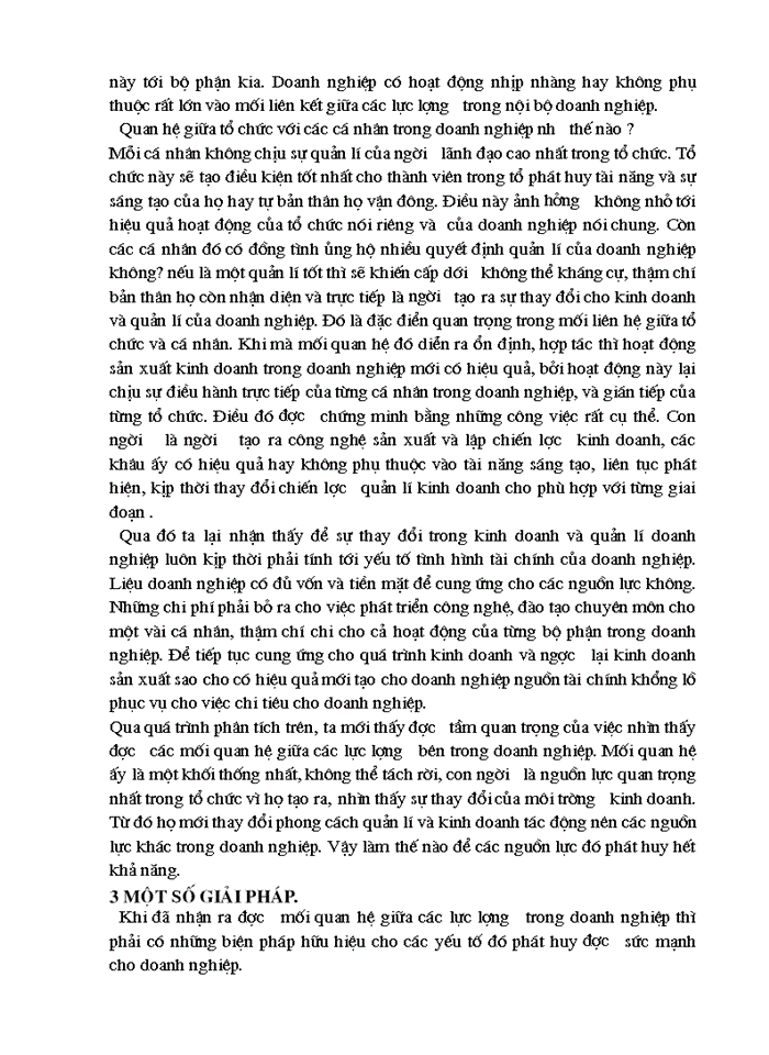 image for page Phân tích vai trò của lực lượng bên trong thúc đẩy sự thay đổi Kinh doanh và quản Lý của Doanh nghiệp Sự tương tác giữa các lực lượng ấy và sự cần thiết phát hiện chúng để có những Giải pháp thích hợp