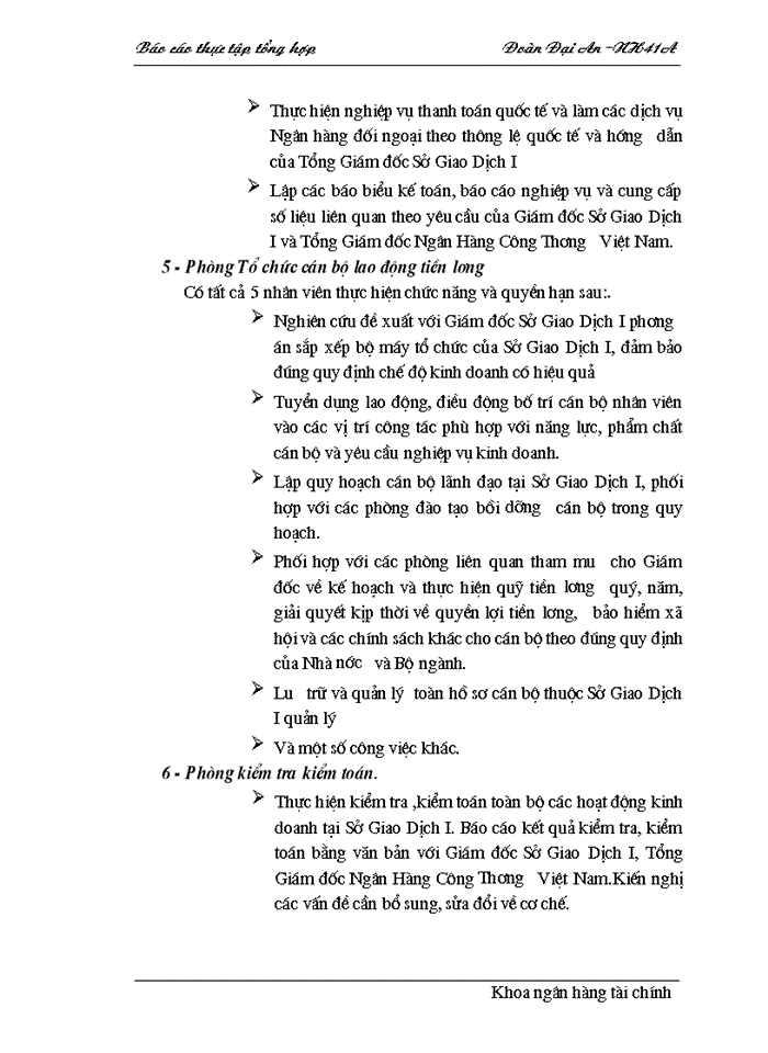 image for page Báo cáo thực tập tổng quan về Sở Giao Dịch I - Ngân hàng Công Thương Việt Nam