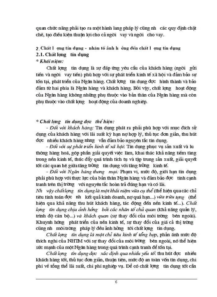 image for page Chất lượng tín dụng Ngân hàng hiện trạng và Giải pháp nâng cao chất lượng tín dụng tại Ngân hàng Thương mạiCổ phần EximbaNhập khẩu Hà Nội