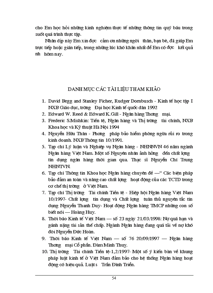 image for page Chất lượng tín dụng Ngân hàng hiện trạng và Giải pháp nâng cao chất lượng tín dụng tại Ngân hàng Thương mạiCổ phần EximbaNhập khẩu Hà Nội