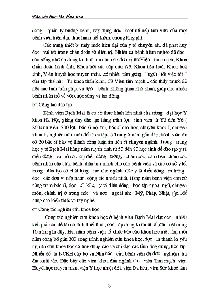 image for page Báo cáo Tại tại bệnh viện Bạch Mai