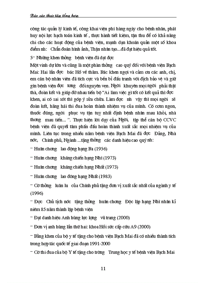 image for page Báo cáo Tại tại bệnh viện Bạch Mai