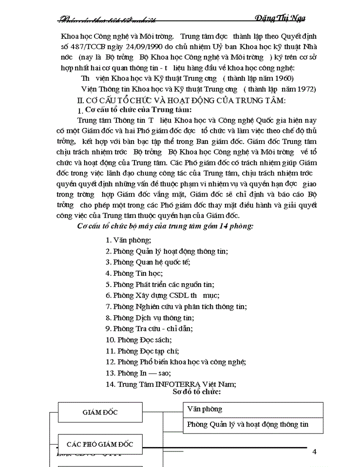 image for page Báo cáo Tại tại Trung tâm thông tin tư liệu khoa học và công nghệ quốc gia