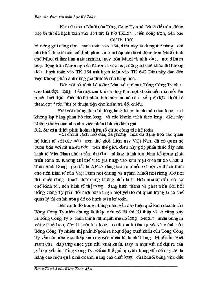 image for page Báo cáo Tại tại Tổng Công ty Muối Việt Nam