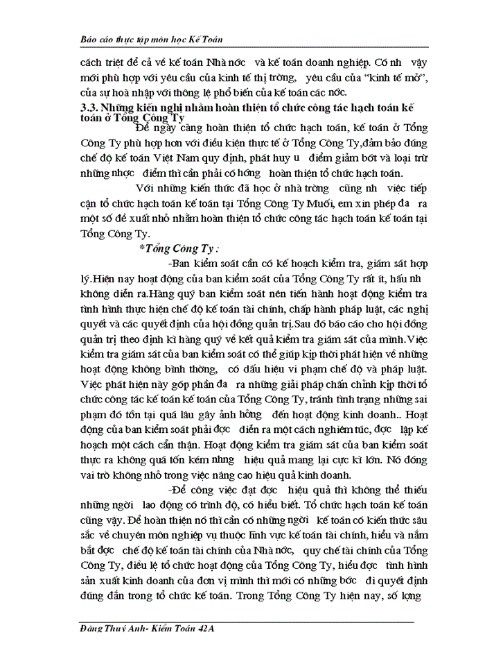 image for page Báo cáo Tại tại Tổng Công ty Muối Việt Nam