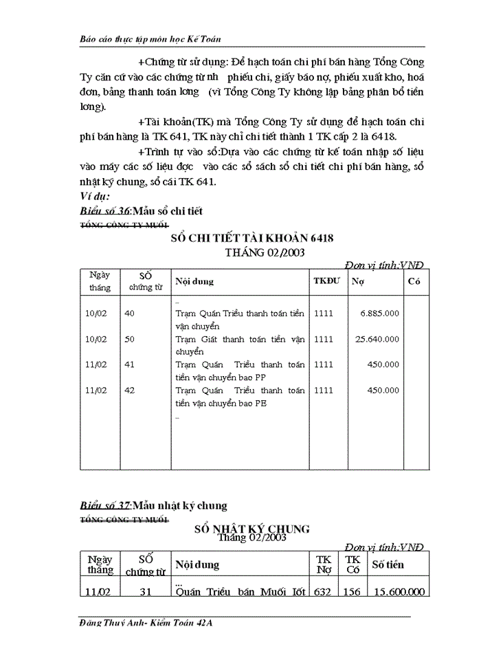 image for page Báo cáo Tại Tổng Công ty Muối Việt Nam