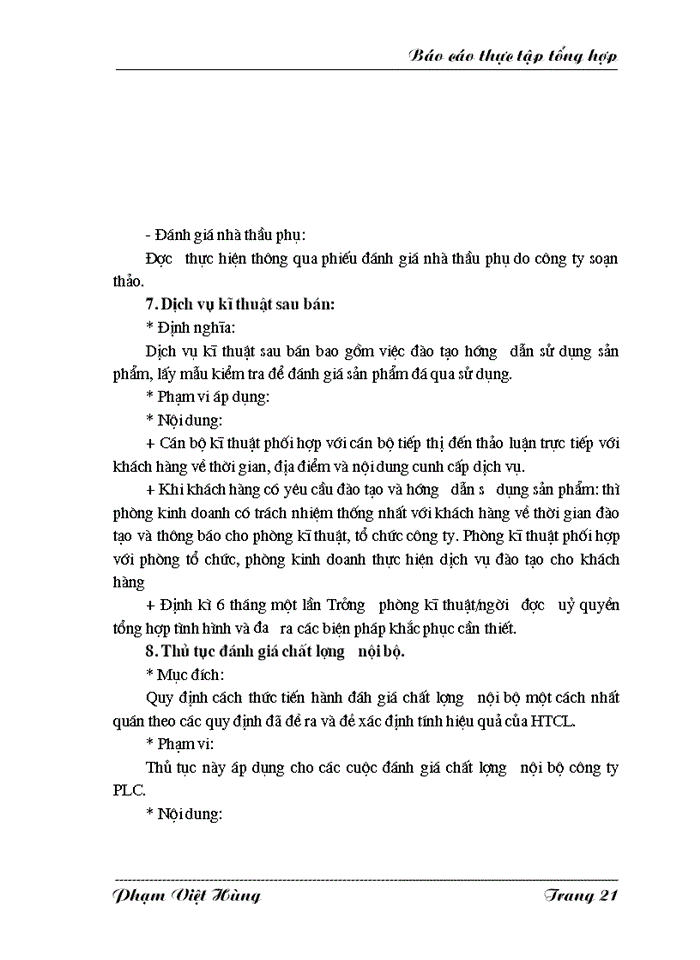 image for page Báo cáo Tại Công ty dầu nhờn Petrolimex