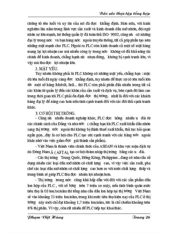 image for page Báo cáo Tại Công ty dầu nhờn Petrolimex