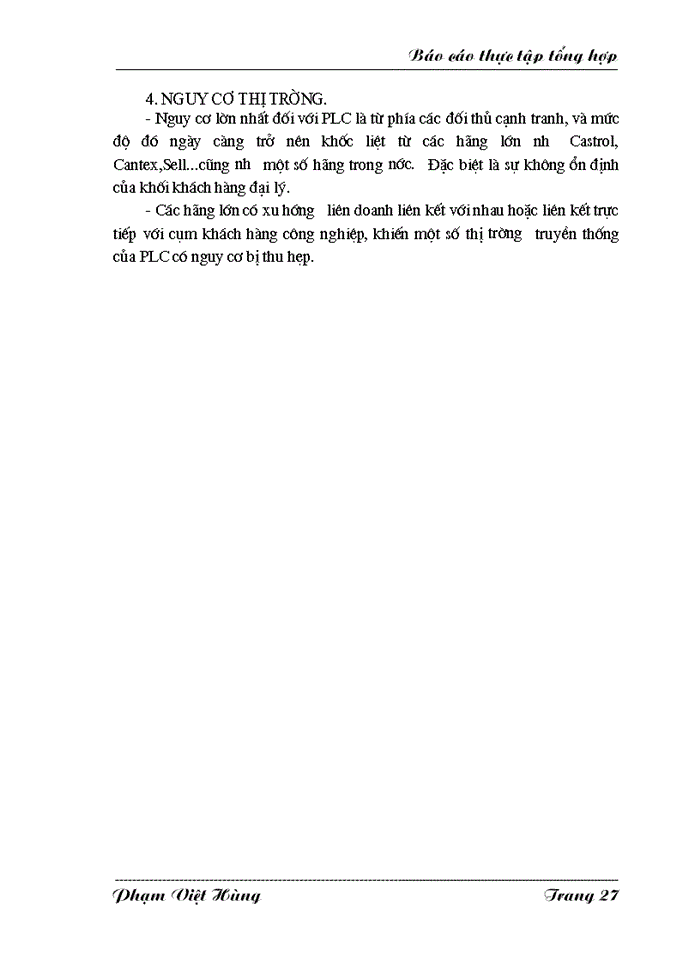 image for page Báo cáo Tại Công ty dầu nhờn Petrolimex