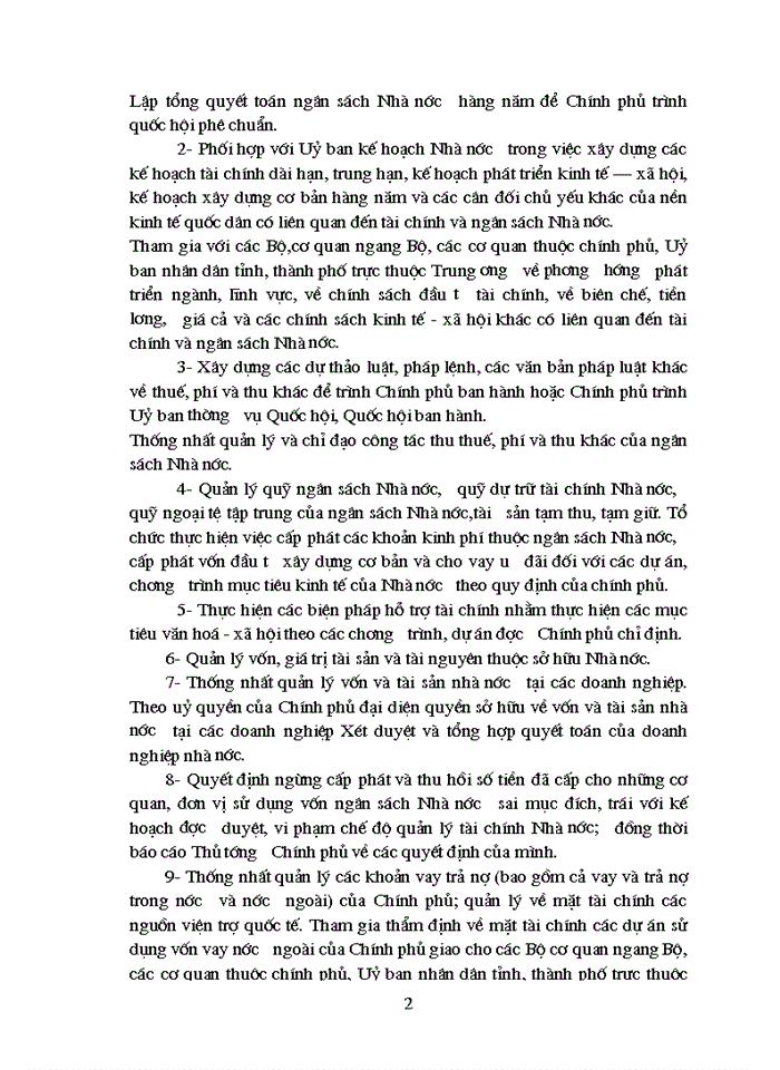 image for page Báo cáo Tại tại Phòng tài chính Hành chính - Vụ Tài chính HCSN - Bộ Tài chính
