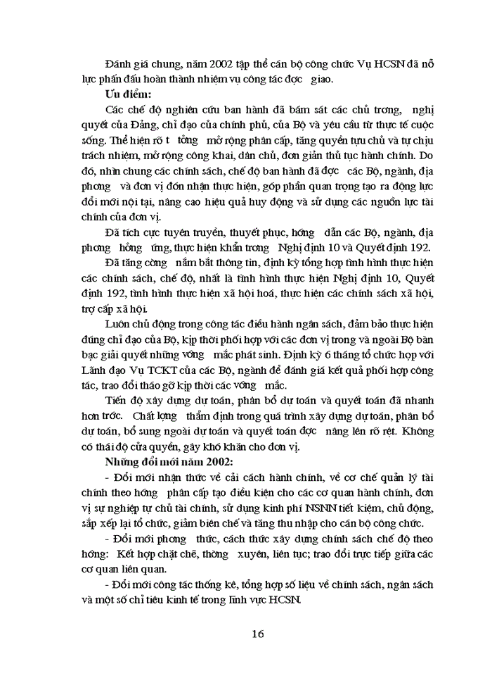 image for page Báo cáo Tại tại Phòng tài chính Hành chính - Vụ Tài chính HCSN - Bộ Tài chính