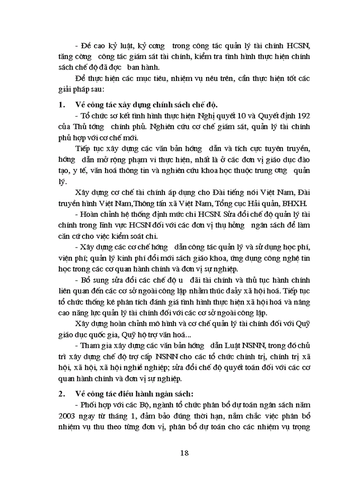 image for page Báo cáo Tại tại Phòng tài chính Hành chính - Vụ Tài chính HCSN - Bộ Tài chính