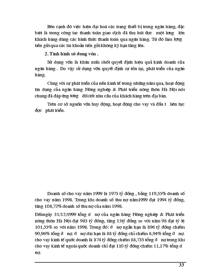 image for page Thực trạng tín dụng và rủi ro tín dụng tại Ngân hàng Nông nghiệp và Phát triển Nông thôn Hà Nội