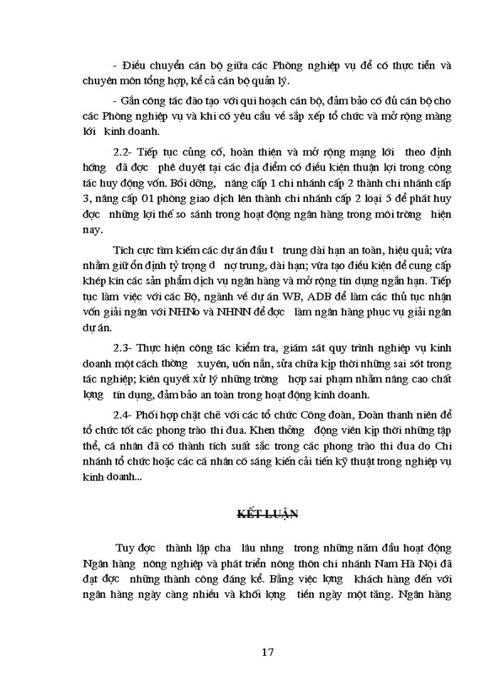 image for page Lịch sử hình thành và cơ cấu tổ chức của Ngân hàng Nông nghiệp và Phát triển Nông thôn chi nhánh nam Hà Nội