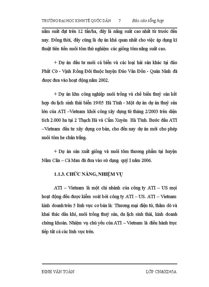 image for page Báo cáo thực tập tốt nghiệp tại Công ty Trách nhiệm Hữu hạn công nghệ Việt Mỹ