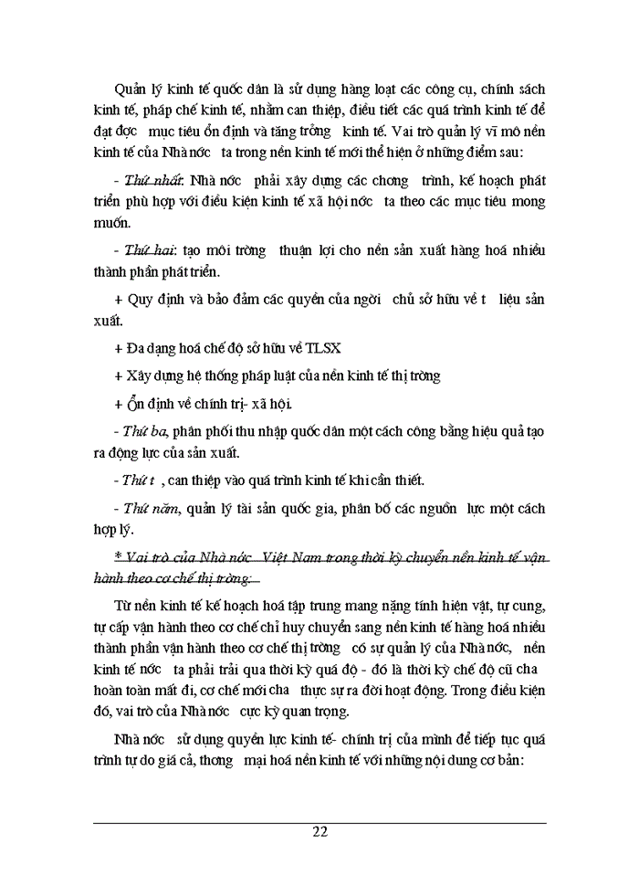 image for page Kinh tế Nhà nước và vai trò chủ đạo của nó trong nền Kinh tế Thị trường định hướng Xã hội Chủ nghĩa ở Việt Nam
