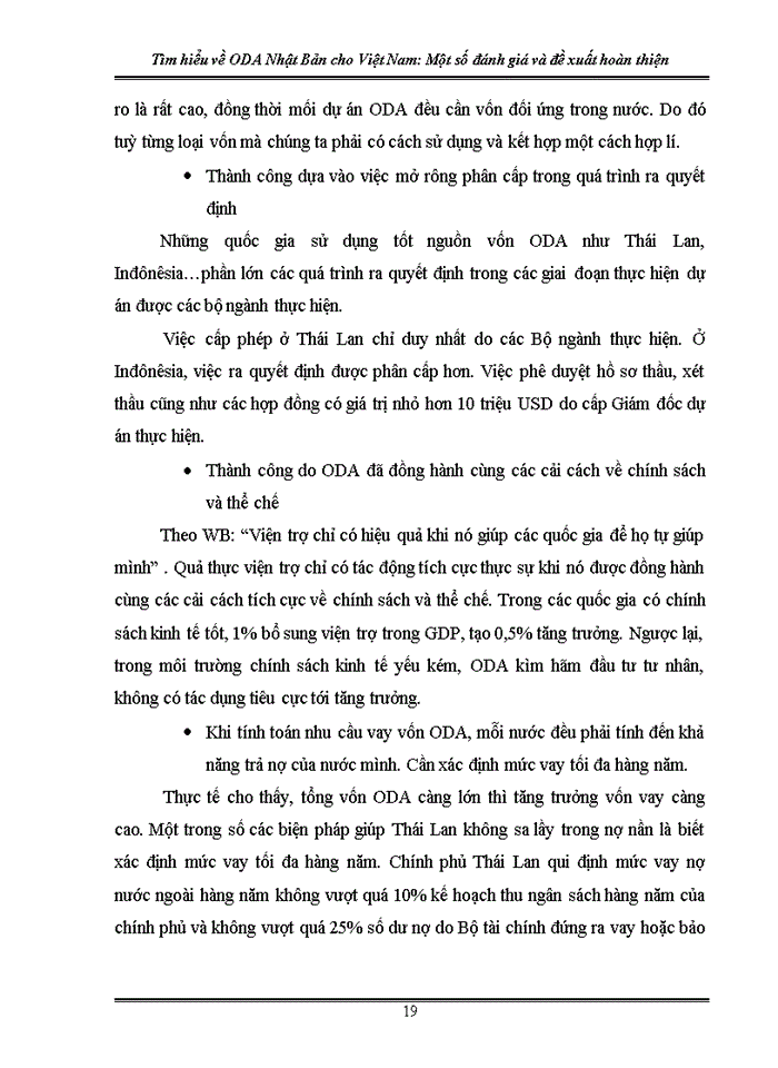 image for page Một số Giải pháp nâng cao hiệu quả sử dụng nguồn vốn ODA Nhật bản