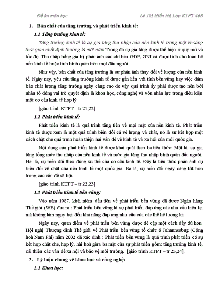 image for page Vai trũ của Khoa học và công nghệ đối với phát triển kinh tế ở Việt Nam