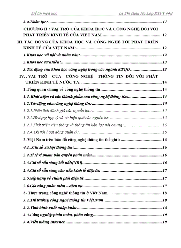 image for page Vai trũ của Khoa học và công nghệ đối với phát triển kinh tế ở Việt Nam