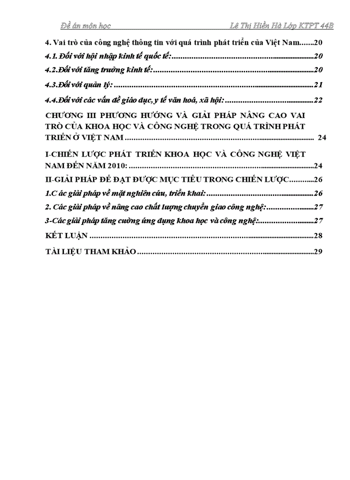 image for page Vai trũ của Khoa học và công nghệ đối với phát triển kinh tế ở Việt Nam