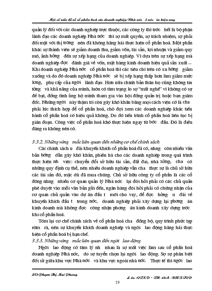 image for page Một số vấn đề về Cổ phần hóa các doanh nghiệp Nhà nước ở nước ta hiện nay