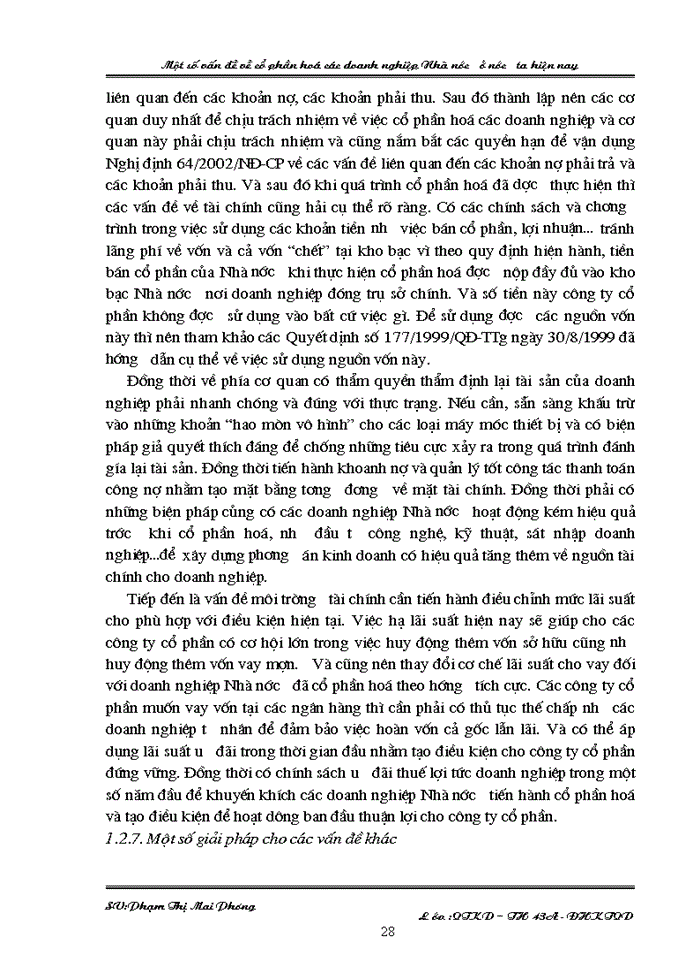 image for page Một số vấn đề về Cổ phần hóa các doanh nghiệp Nhà nước ở nước ta hiện nay