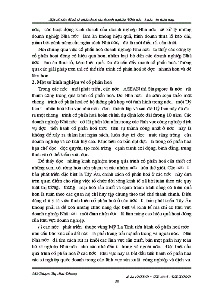 image for page Một số vấn đề về Cổ phần hóa các doanh nghiệp Nhà nước ở nước ta hiện nay