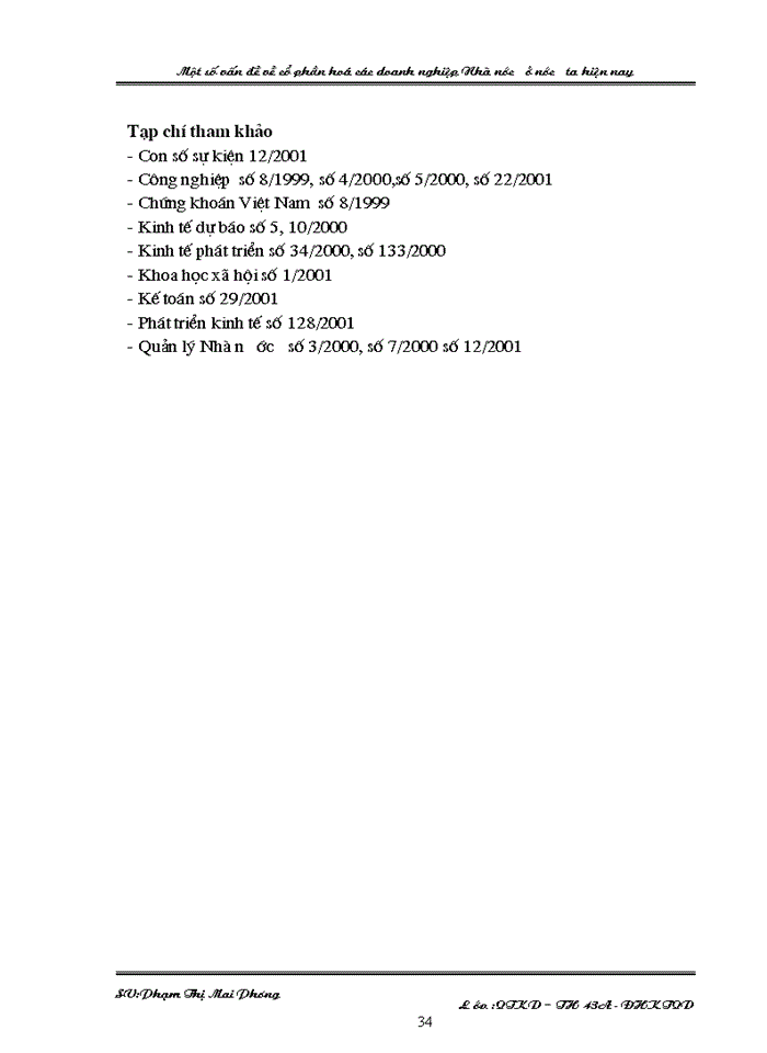 image for page Một số vấn đề về Cổ phần hóa các doanh nghiệp Nhà nước ở nước ta hiện nay