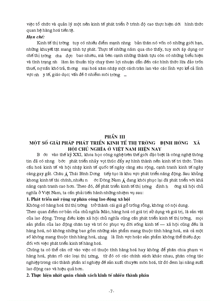 image for page Phát triển nền Kinh tế Thị trường định hướng Xã hội Chủ nghĩa ở Việt Nam
