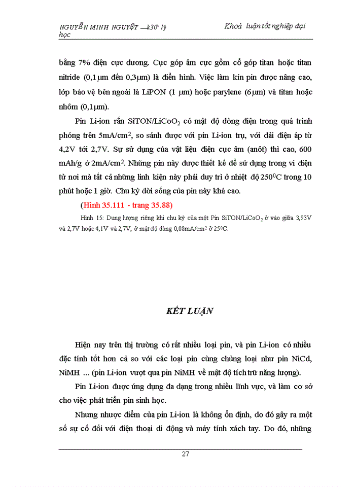 image for page Tổng quan về pin Lithium ion