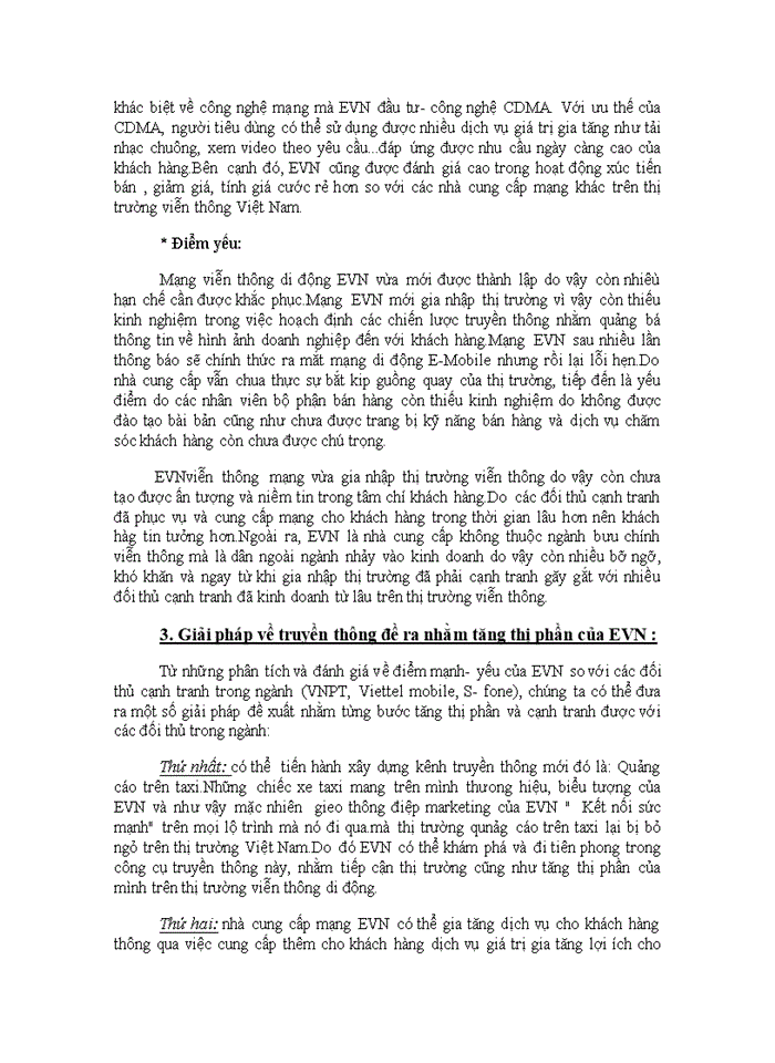 image for page Tập trung nghiên cứu phương thức truyền thụng cho sản phẩm dịch vụ Viễn thông di động của EViệt Nam E phone E-com và E- mobile sắp ra mắt